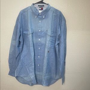 Tommy Hilfiger Denim Blue Casual Shirt